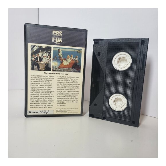 Chitty Chitty Bang Bang BETA Tape Betamax (Not VHS) Dick Van Dyke - Picture 2 of 2